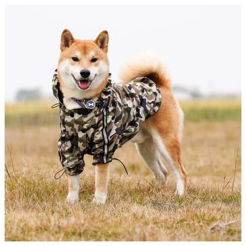 Роскошное камуфляжное и неоновое длинное пальто для лица Xxl, пальто, куртки, куртка, одежда для собак