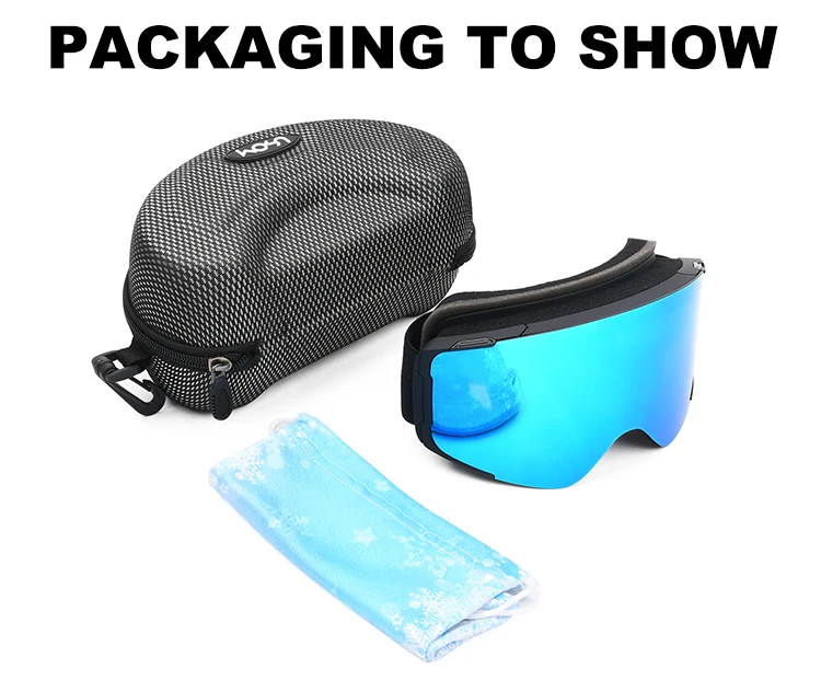 Customized Winter Snow Sports Skiing Snowmobile Goggle Unisex UV400 Protection Snowboard Ski Glasses