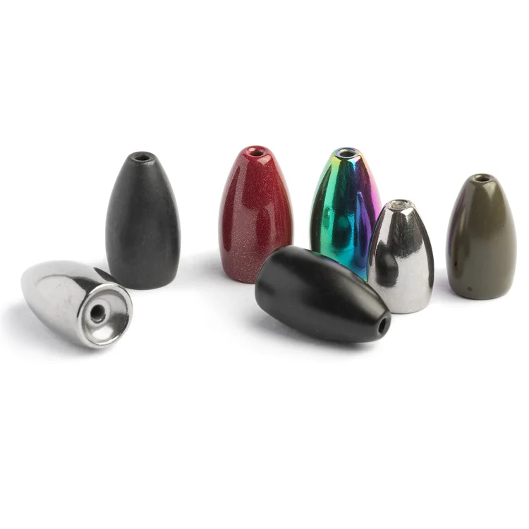 Tungsten Flipping Unpainted Different Size Tungsten Flipping Weight