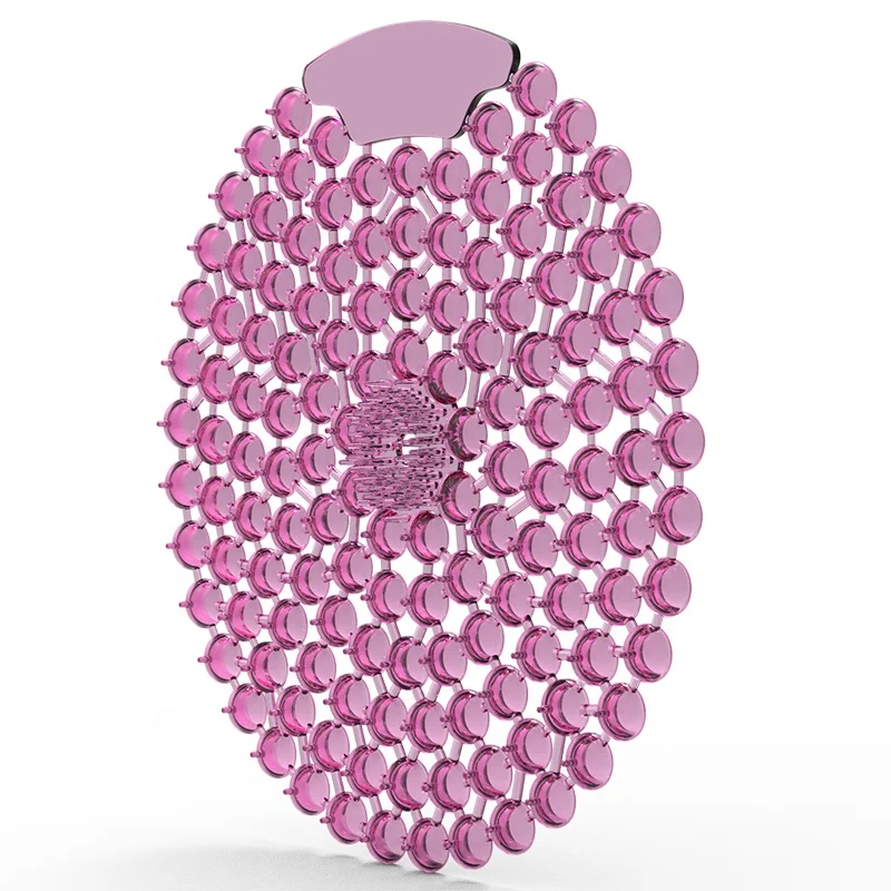 Cheap Urinal screen Bubble shape Custom Logo Printed Available Disposable Deodorant Urinal   Mats