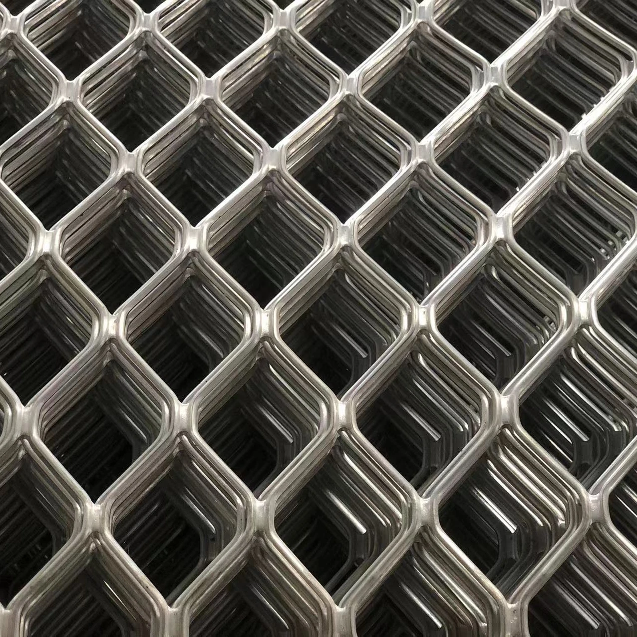 High Quality Security Netting Screen Diamond Hole Aluminum Flat Expanded Metal Mesh