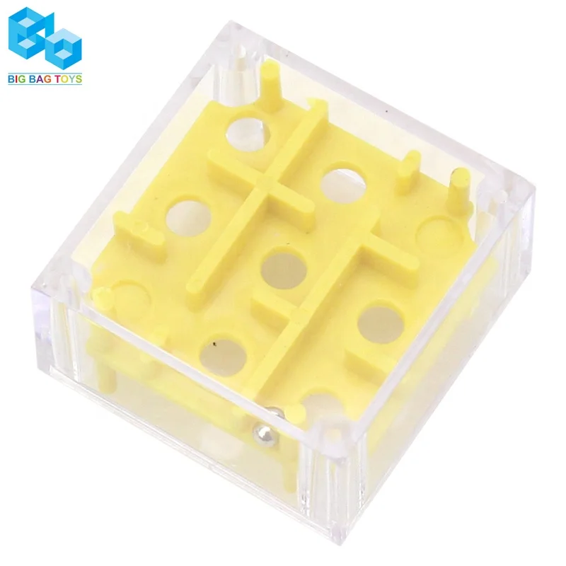 Kids Educational Toys small size 3d maze puzzle game cube toy