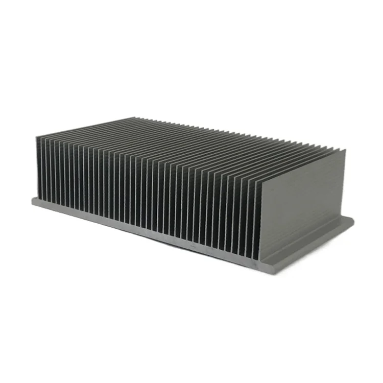 Customized design extruded aluminium heatsink aluminum profile with CNC machining