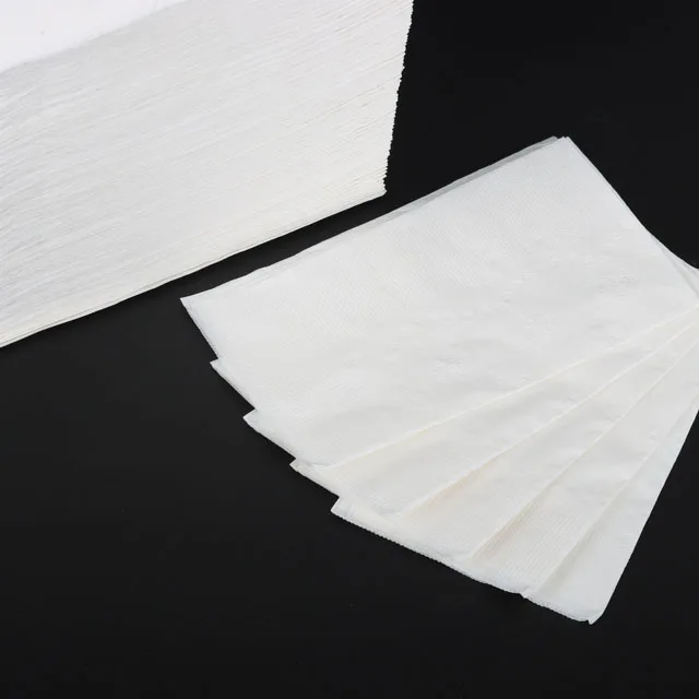 Disposable Dinner Paper Napkins Guest Hand Towels White Napkin Super Soft and Highly Absorbent For Bathroom, Kitchen, Parties