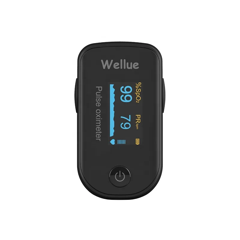 Пульсоксиметр Wellue FS20F, измеритель пульса и уровня кислорода в крови, Bluetooth