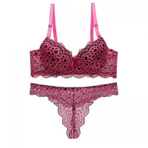  women's panties polyamide push up bra and set different size for choice breathable
