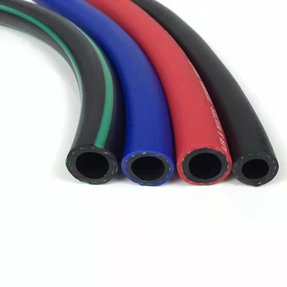 China Factory 1 - 5 Inch High Pressure Industrial Oil Water Gas Fuel Hose Hydraulic Rubber Air Hose