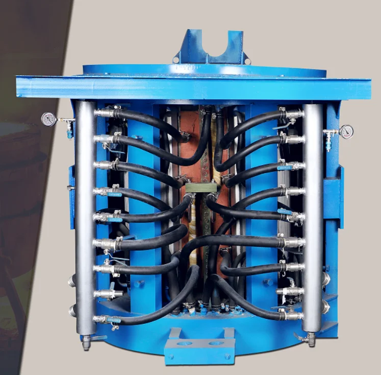 500kg Induction Cast Iron Melting Furnace