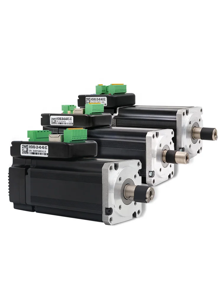 IHSV60-30-40-48-RC CAN bus Modbus 400W 3000rpm 48V Integrated Servo Motor with Driver for CNC