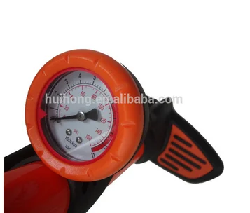 Алюминиевый велосипедный напольный насос с манометром 10 бар, велосипедный насос на заказ, оптовая продажа, велосипедный насос