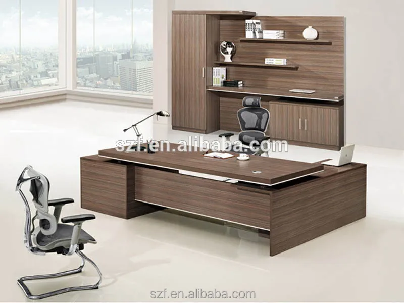 executive workstation law equipment leather office furniture set home luxury modern office table