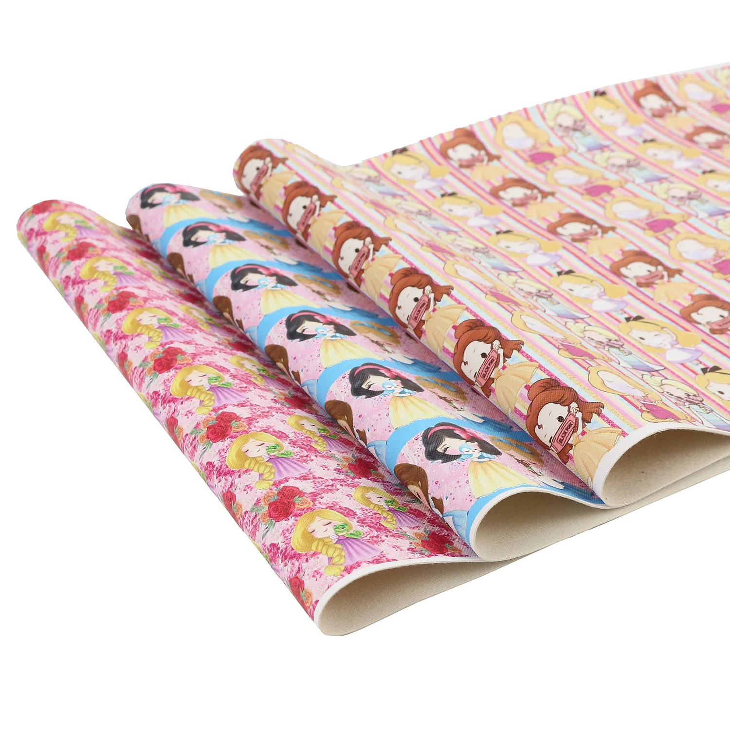 
Midi Ribbons Bow-Knot Princess Leopard Pattern Print Customized Faux Leather Sheets For Earrings Crafts 