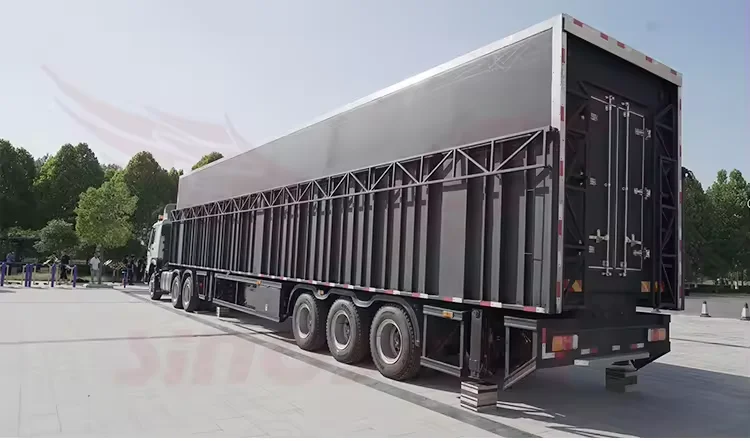 SINOSWAN ST170Pro Max 16x12m Customized Mobile Stage for Crusade Truck Evangelism Event Trucks 70000people