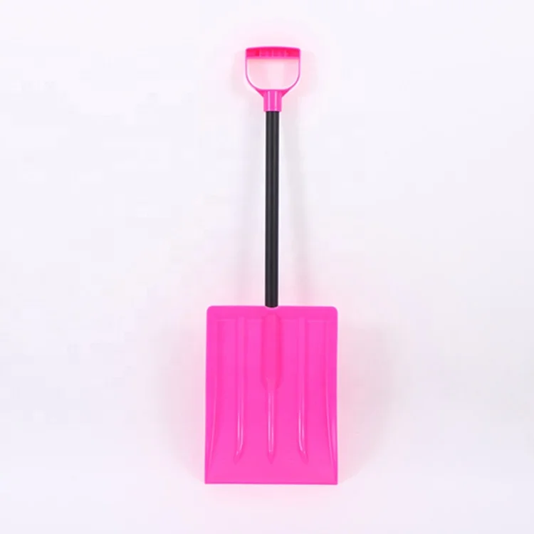 Factory Wholesale Kids Snow Shovel with Metal Handle for Snow ,Kids Safe Shovel