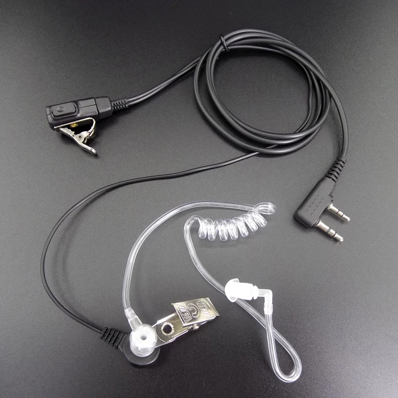 Baofeng Walkie Talkie Two Way Radio Headset For BF 888S 2 Pin Tactical Hidden Earpiece