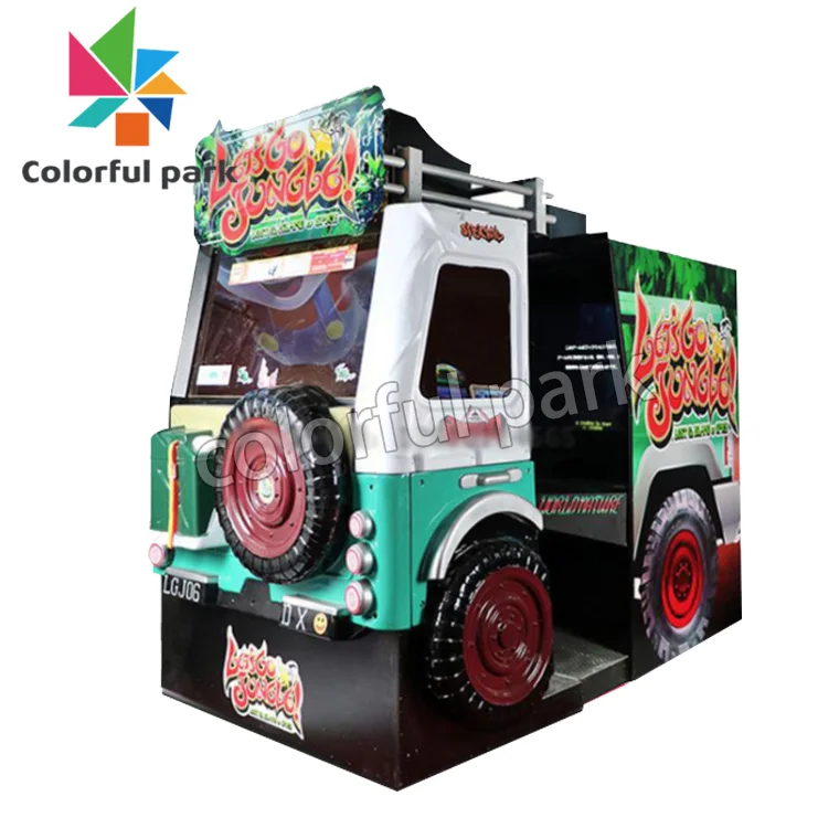 arcade game machine/lets go jungle simulator coin operated shooting zombies arcade game shooting arcade machine