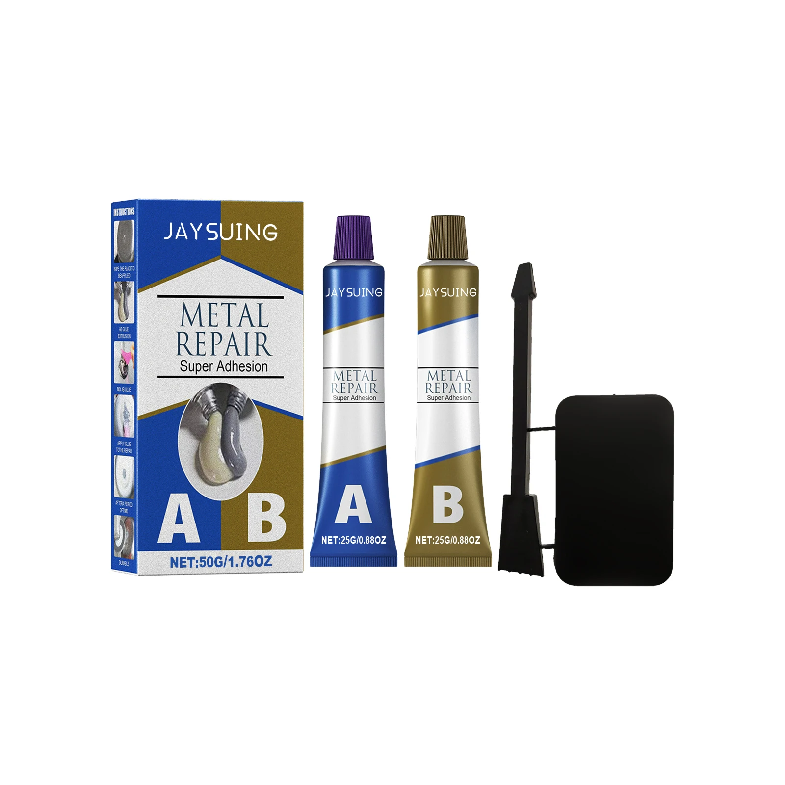 Jaysuing Metal Roof Sealant Anti-leakage Potting AB Adhesive Effective Metal Bonding Adhesive