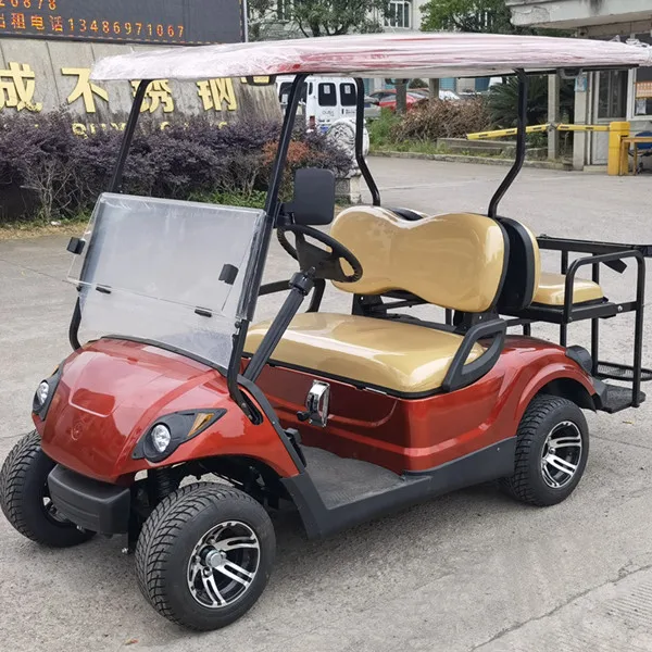 3KW 48V 4 wheel drive gasoline powered electric golf cart for sale with CE/EPA certificate