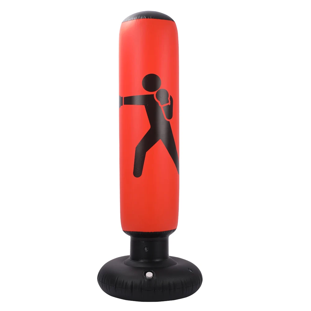 
2020 New Fashion 1.6 meter PVC boxing reflex ball saddle sandbags Punching Bag 