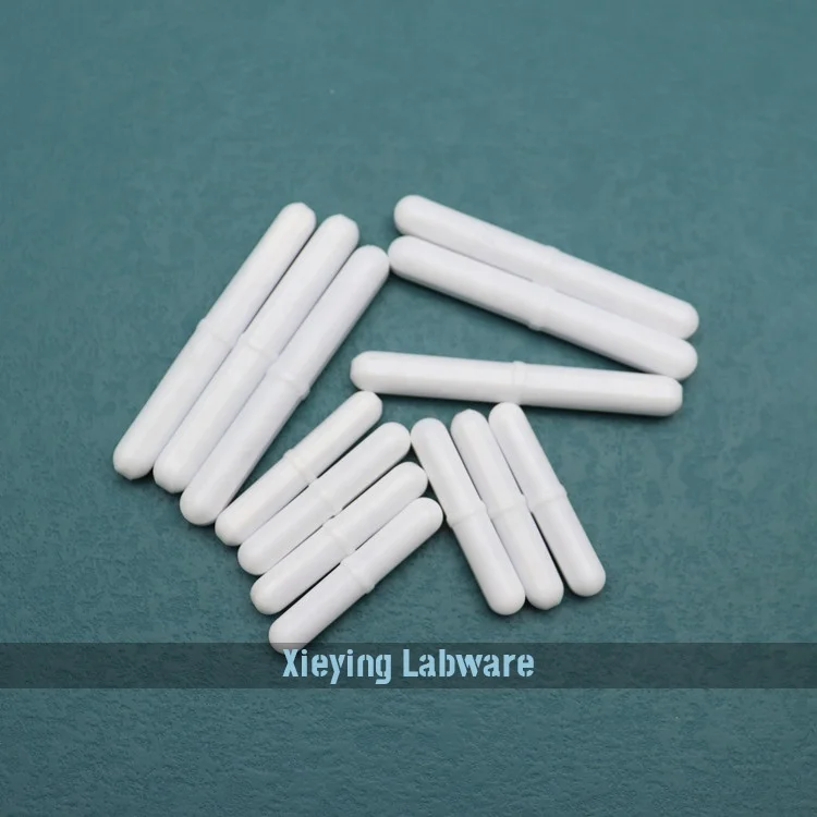 Lab equipment PTFE Coated Smooth Cylindrical Magnetic PTFE Stir Bar