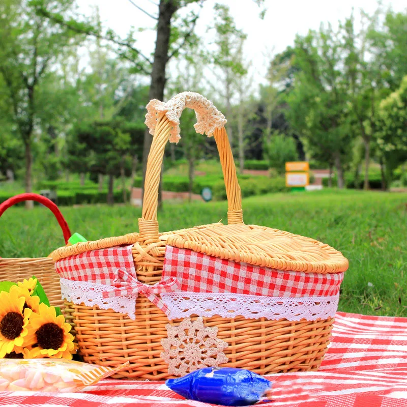 SanWei Minimalist Style Gift Baskets In Bulk Wicker  Picnic Basket  Wicker Baskets
