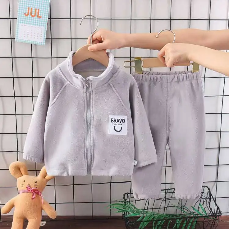 Classic Winter Thickened Fashion Suit  Shaking Material Velvet High Collar Sweater Pants Two-Piece Set