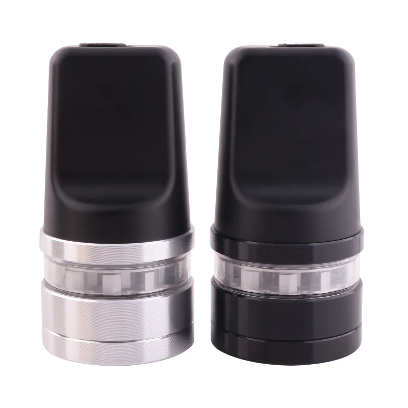 Custom Electrical Herbal Plastic Jar Smoking Juicer Mixer Tobacco Herb Grinder