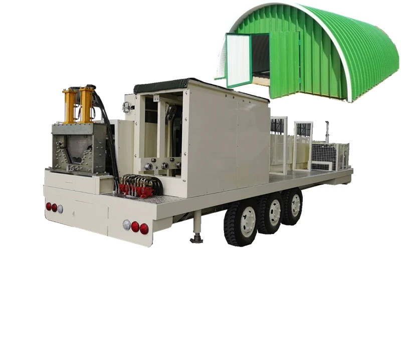 SX-SABM 600-305 K Q span curve roof rolling forming machine