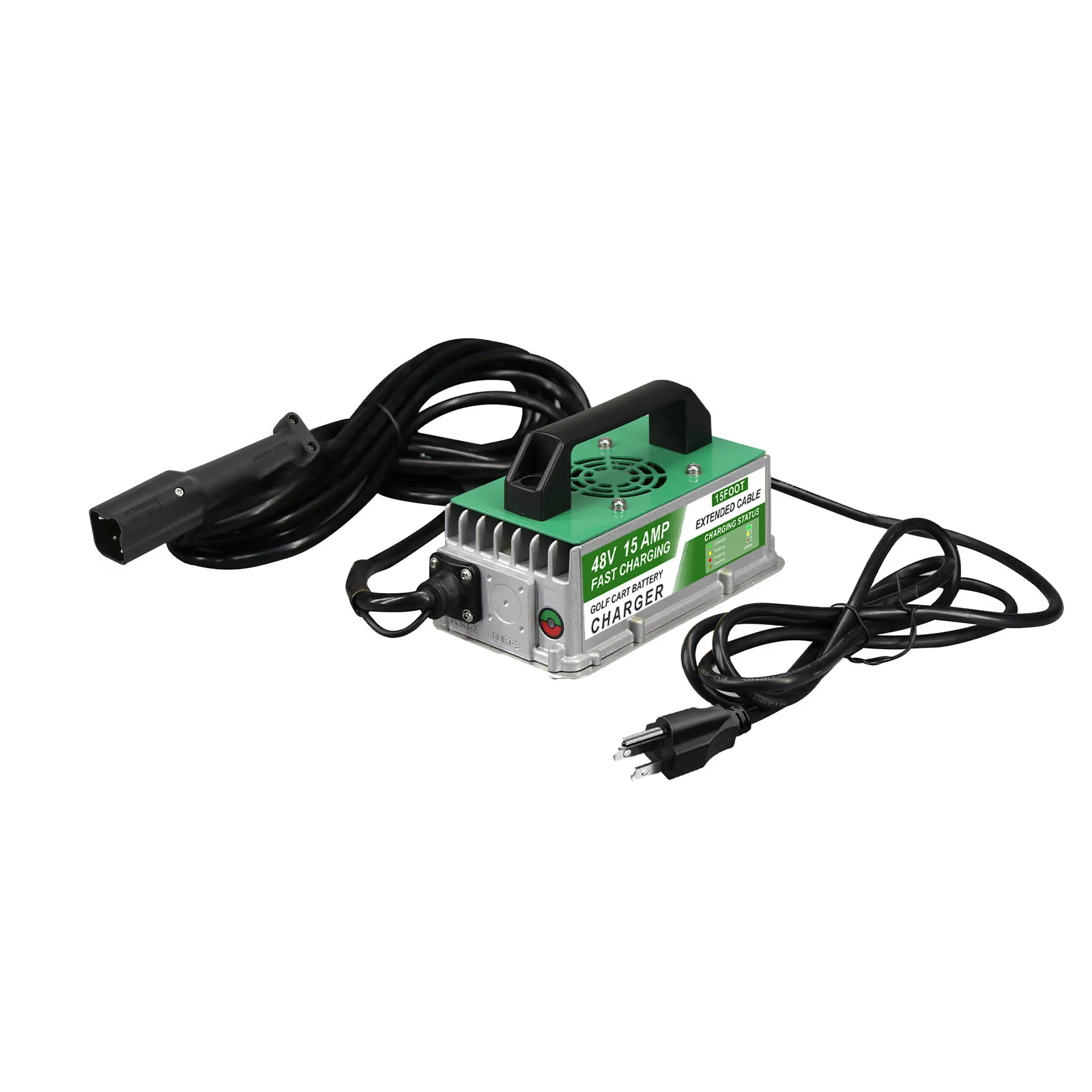 48V15A Golf Cart Battery Charger for YAMAHA  G29  Lead Acid Battery Li-ion Pack On-Board of Electric Golf Buggies Low Speed Cars