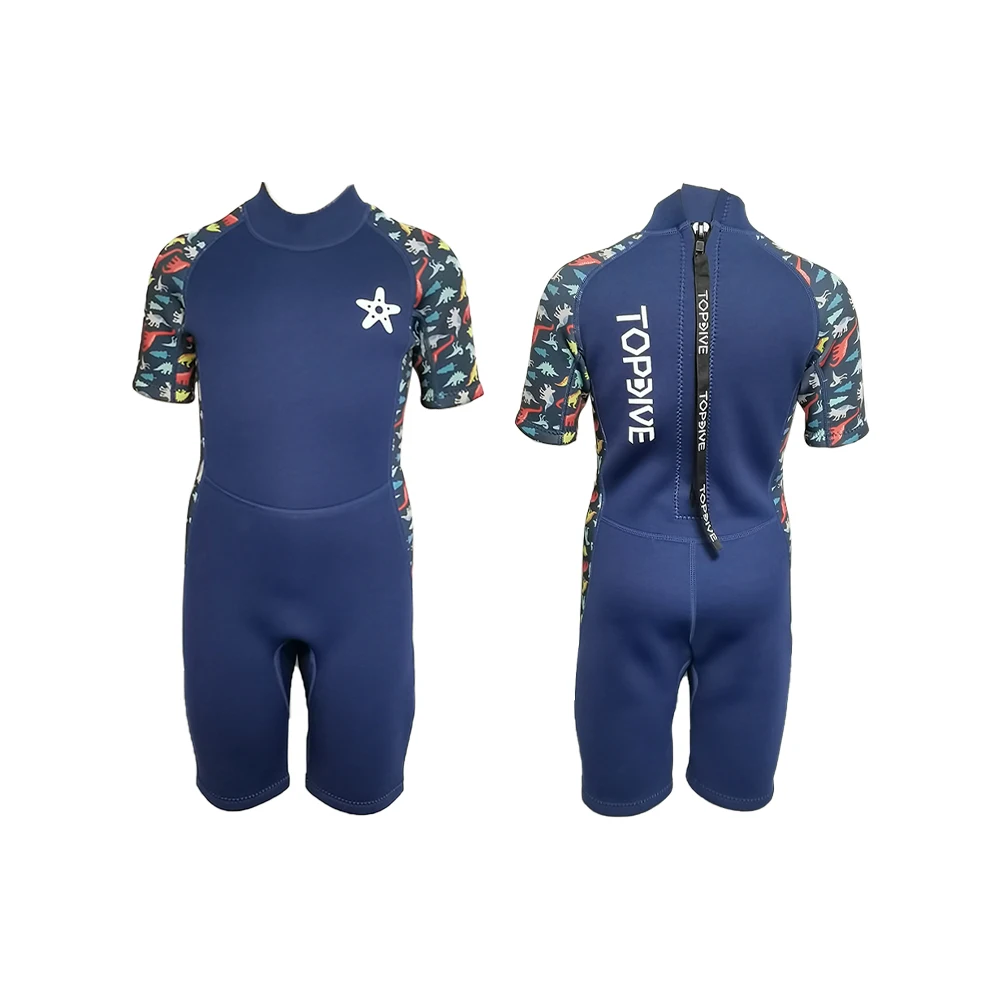 Wholesale Kid Water Sports Diving Surfing Suit Shorty Neoprene 3mm Junior Boys Children Wetsuits