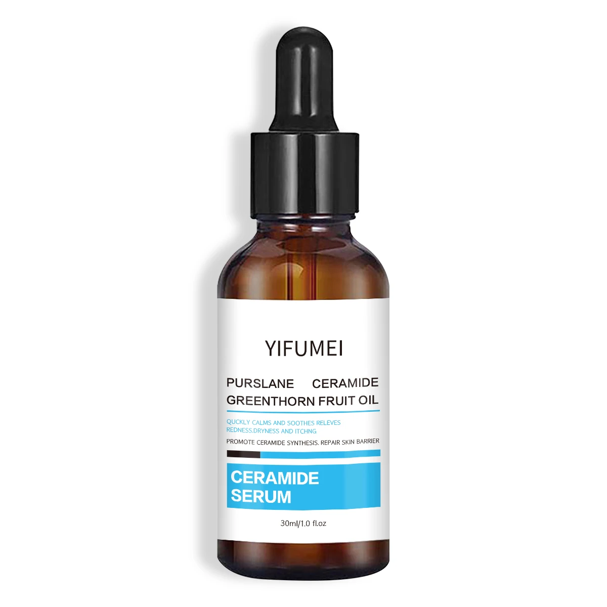Private Label Gentle Soothing Protecting Repair Sensitive Skin Care Whitening Moisturizing Ceramide Face Serum