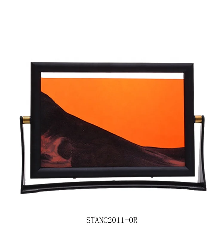 
dynamic sand picture flowing desktop art toys voted best gift colored liquid Moving sand art 
