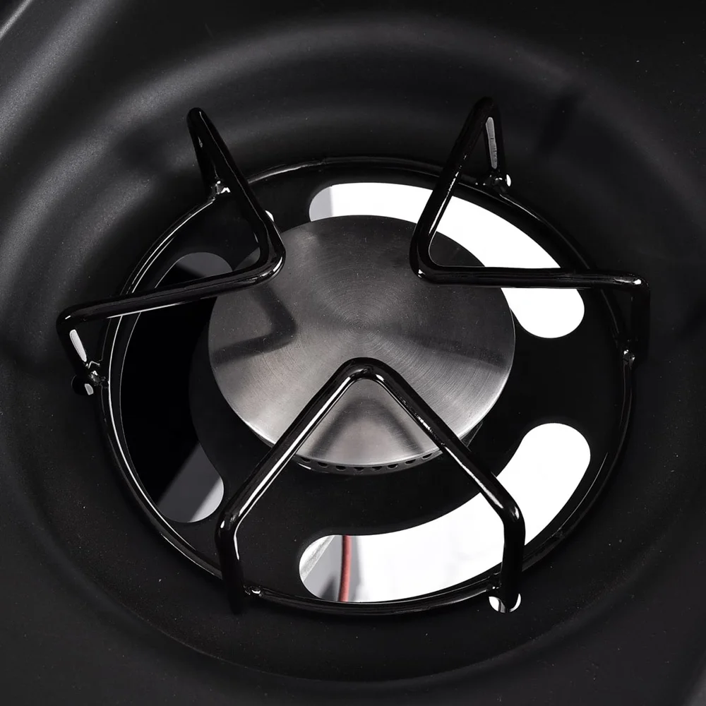 VERTAK 3 Burner Mobile Outdoor Automatic Barbecue Machine Chicken Rotary Gas BBQ Grill