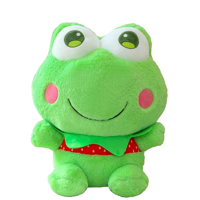 New Strawberry Kuromi Plush Toy Jade Guigou Doll Frog Plush Toy Cute Stuffed Toys Activity Gift