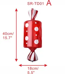 40cm shiny Matt Red green purple pink hanging plastic big Christmas ball ornament decoration factory