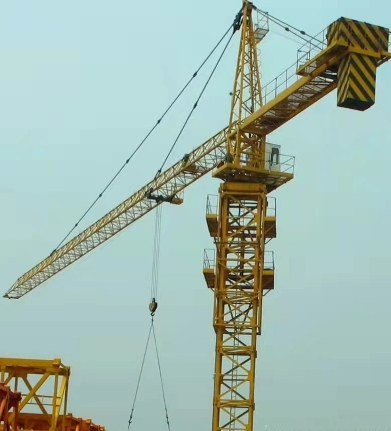 TC5013 tower crane the tower crane of 6 tons is durable and of good quality