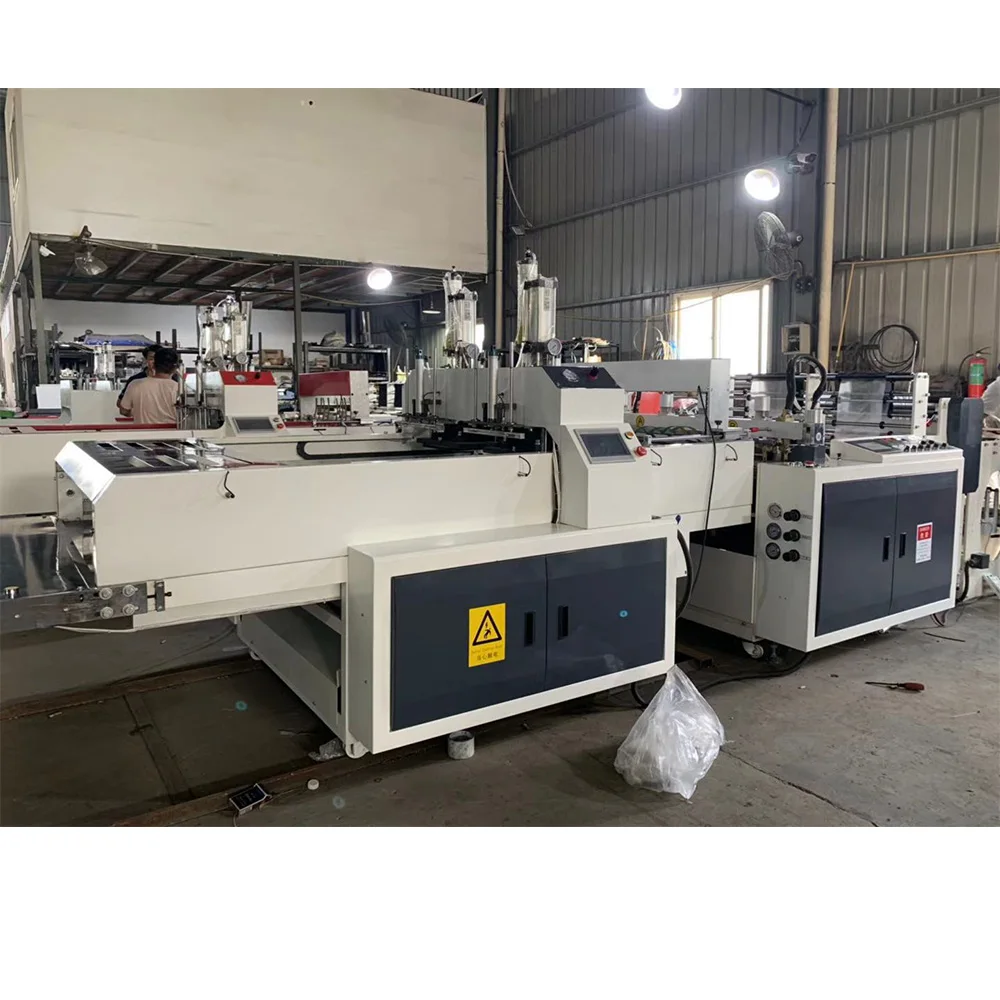 Hot Side Sealing PE OPP Plastic Bag Making Machine