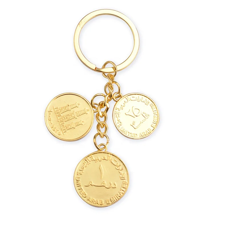 On Sale Factory Direct Dubai promotional keychains custom metal keychain for travel gifts
