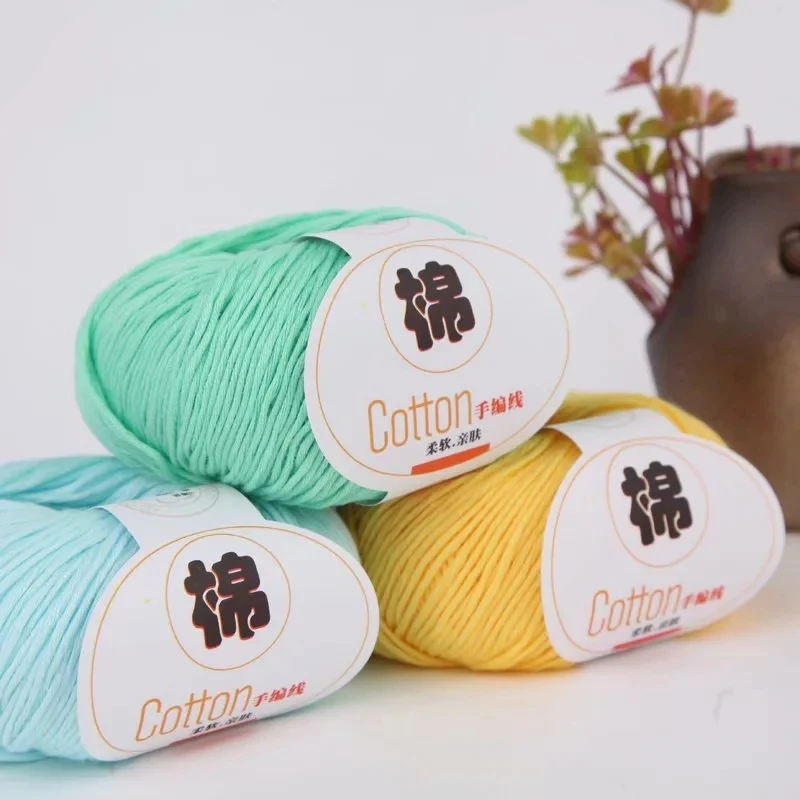 
100% cotton Soft baby knitting 32/8 yarn for hand knitting china factory price 