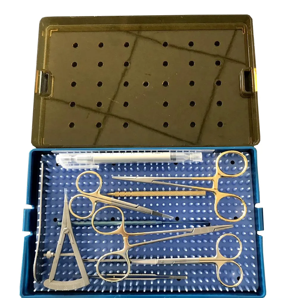 
instrument stainless 12pcs Blepharoplasty Kits Blepharoplasty Set medical forceps medical scissors surgical instruments 