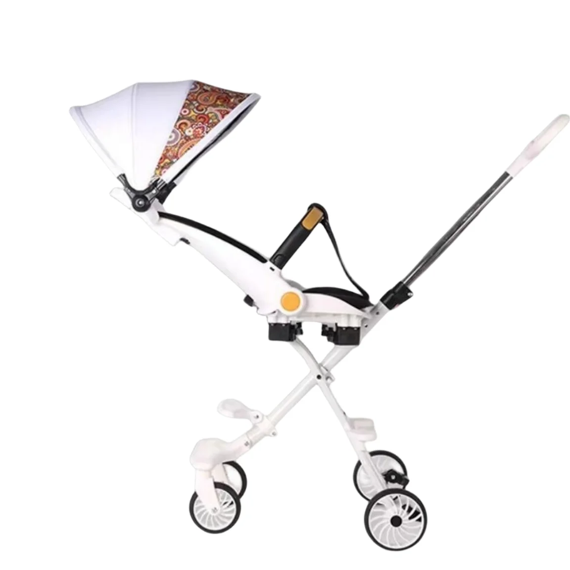 2022 Factory Wholesale High Landscape Light weight Easy Folding Baby Stroller With Canopy