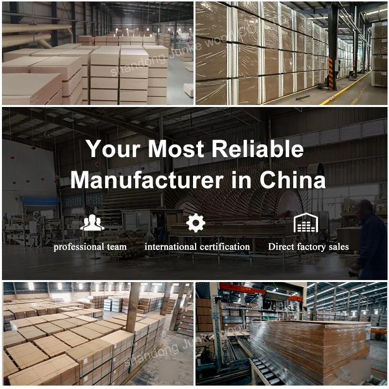 China Manufacturer 3/4.75/6/9/12/15/18mm Blank Pine Mdf Wood Sheet E2 Standard Uv Plain/raw Mdf Board