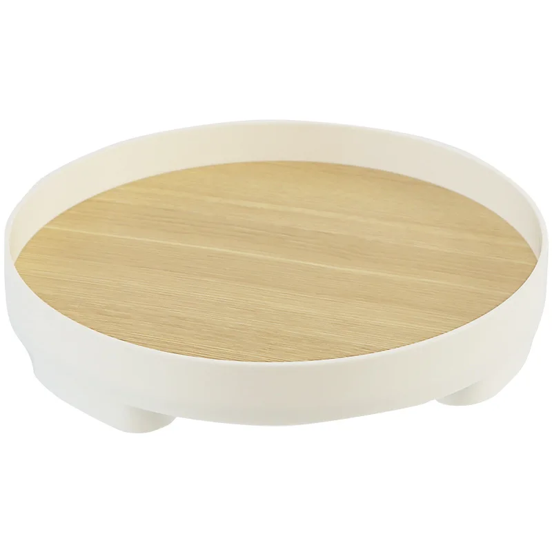 Wholesale White Hotel Home Restaurant Bathroom Washing Products Storage Restaurant Cosmetics Organizer Serving Trays