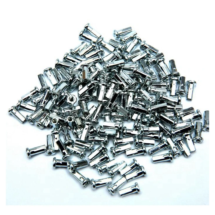 New China Manufacturer Galvanized Bicycle Spoke Nipple All Sizes Bike Spokes And Nipples