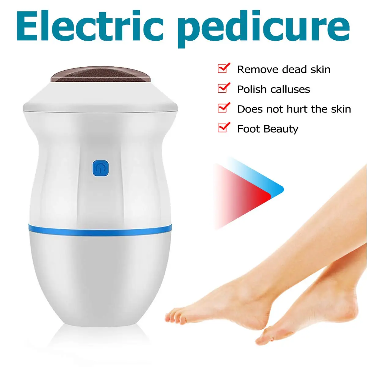 Portable electric vacuum adsorption foot grinder dead skin callus remove Callus Remover Foot Grinder Electric