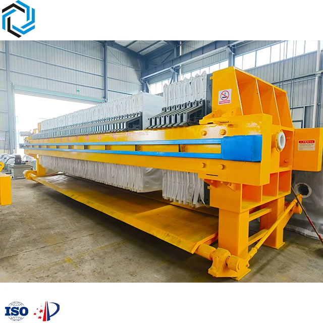Filter press equipment 300 square river dredging program controlled filter press automatic diaphragm plate frame filter press