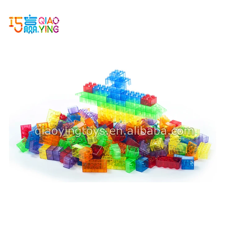 Translucent Module Blocks Interlocking Toys Building Blocks Construction Toys For Kids-90 Pieces