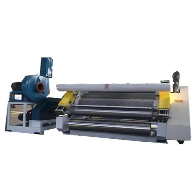  Fingerless Type Single Facer Corrugados Cardboard Carton Box Machine for