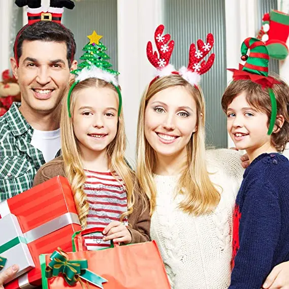 2023 Christmas Decorations ornaments Tree Headband Hair Accessories Festival Accessories