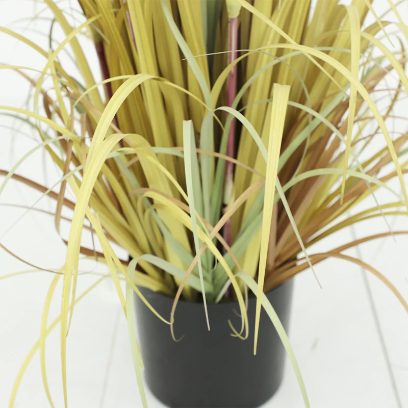CC Factory New Design Faux Spring Onion Grass in Pot Plastic Artificial Plant for Home Decoration 037